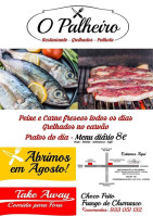 O Palheiro menu