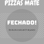 Pizzaria Pizzas Mate Carte