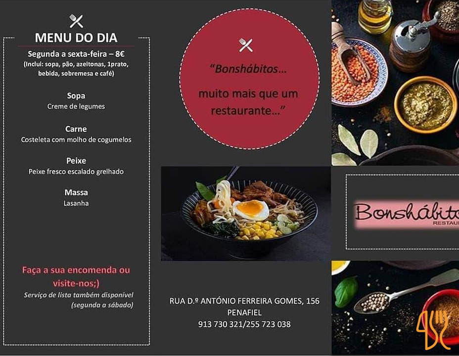 Bons Habitos Carte
