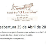 O Lavrador Carte