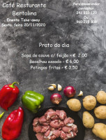 Café Bertolina, Lda. menu