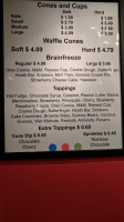 Ta Pronto Snack menu