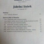 U Šimků menu