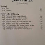 U Šimků menu
