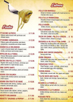 Pasta Non Basta Avenidas Novas menu