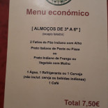 Churrasqueira O Frango Carta