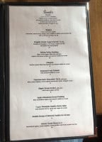 L'osteria menu