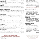 Flor Do Baldio Menu