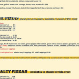 Leão D'ouro menu