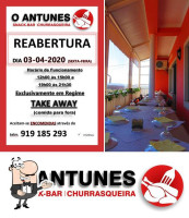 O Antunes menu