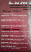 Cafe Mineiro menu
