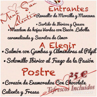 Gelataria Pindo menu