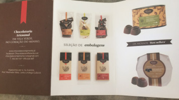 Chocolate Com Pimenta menu
