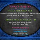 Bohém Litomyšl menu