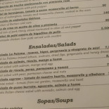 Taberna Do Fado menu