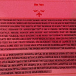 Taberna Do Fado menu