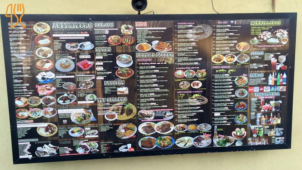 Restaurante Moinho de Maré Carta