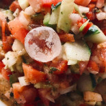 Botellini Vegetariano food