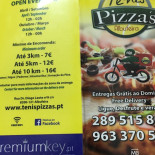 Ténis Pizza's Carte