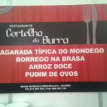 Cortelha Da Burra Carte