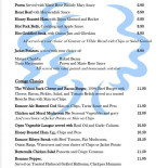 Casablanca Bistro Carta