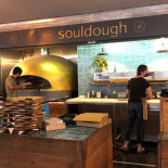 Souldough Pizza inside