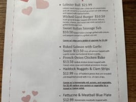 Made in Belfast menu