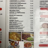 Dora's menu