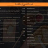 Tulipa Cheia Boteco menu