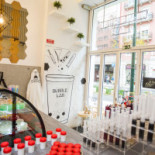 Bubble Lab Dentro
