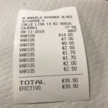 Vinha menu