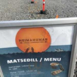 Heimahumar Local Langoustine menu