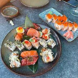 Wine Sushi Nourriture