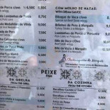 Churrasqueira do Marquês- Restaurante Speisekarte