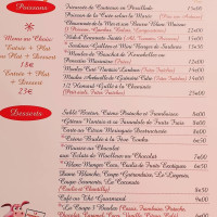 Jomafel, S.A. menu