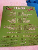 Nova Onda - Cantinho dos Petiscos menu
