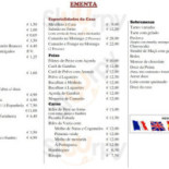 Sabores Do Oriente Carte