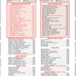 Optimista Menu