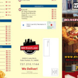 Pali Baba Kebab House Carte