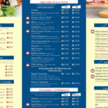 Pali Baba Kebab House Carte