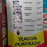 Snack O Manjar Carta