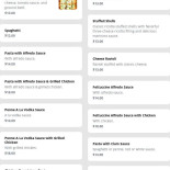 Tira-tapas menu