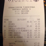 Terraçu's Winery Carte