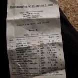 O Forte Da Insua Carta