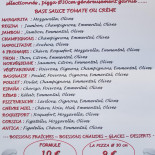 Papparoti Cardápio