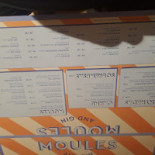 Moules Beer Carta