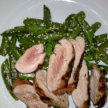 Green Frog Comida
