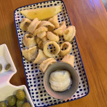 Tapas Na Boca Nourriture