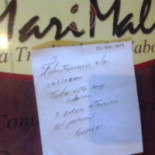 Chalé Do Camarão Carte