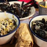 Moules Gin Comida